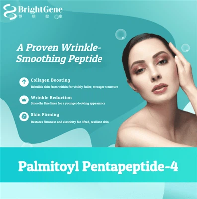 Het 'rimpel-ijzer'-peptide: Palmitoylpentapeptide-4